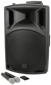 QTX 15" Portable Sound System with UHF, USB/SD/FM and Bluetooth